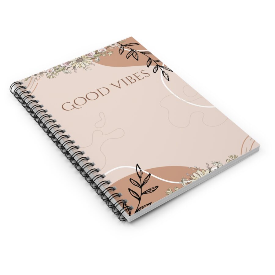 Good Vibe Spiral Notebook - Ruled Line - Image 3