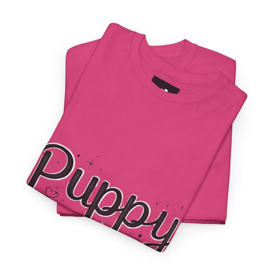 Puppy Love Unisex Heavy Cotton Tee - Perfect for Dog Lovers - Image 22