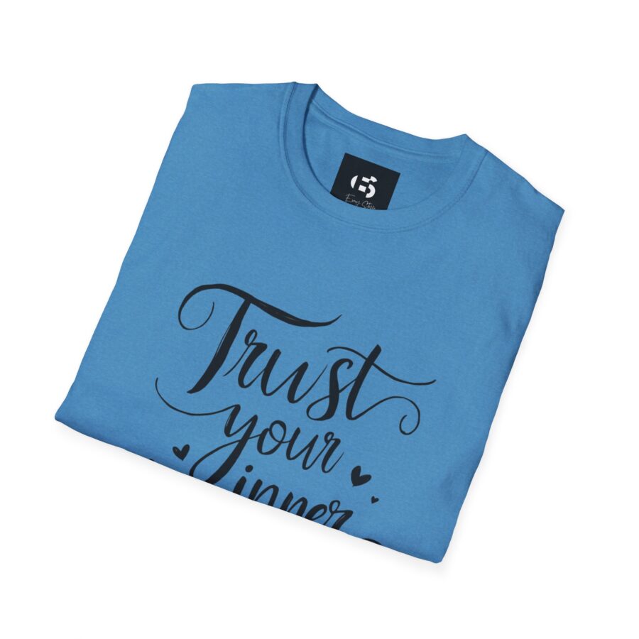 Trust Your Inner Voice Unisex Softstyle T-Shirt - Inspirational Graphic Tee - Image 2