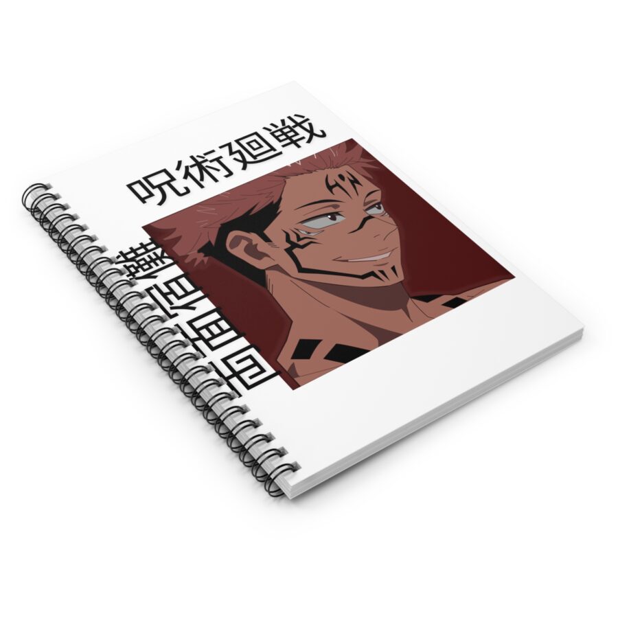 Anime-Inspired Spiral Notebook - Ruled Line for Creative Minds - Image 3