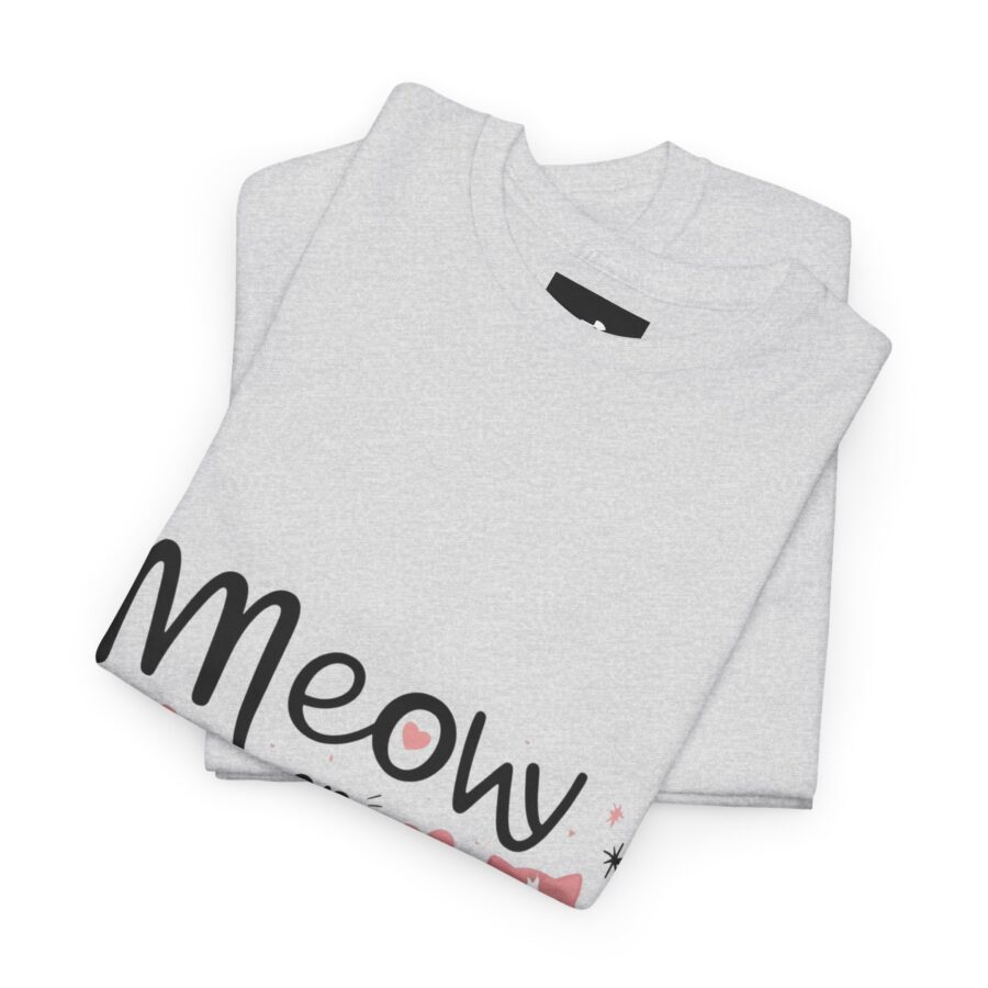 Meow or Never Unisex Heavy Cotton Tee - Image 6