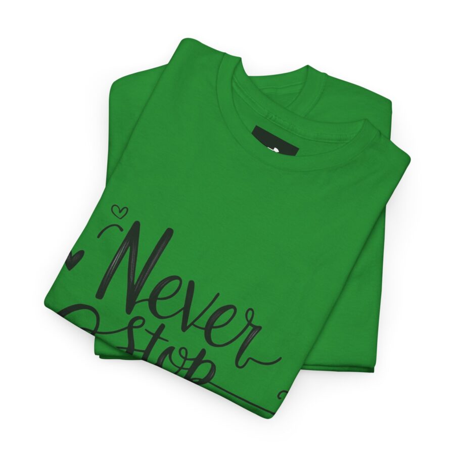 Never Stop Growing Unisex Heavy Cotton Tee - Inspirational & Motivational T-Shirt - Image 21