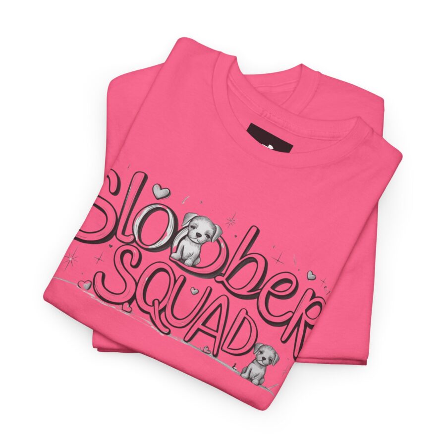 Slobber Squad Unisex Heavy Cotton Tee - Fun Pet Lovers T-Shirt - Image 16