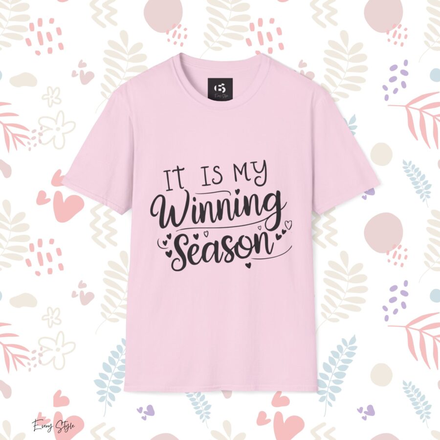 "It Is My Winning Season" Unisex Softstyle T-Shirt - Celebrate Your Victories! - Image 24