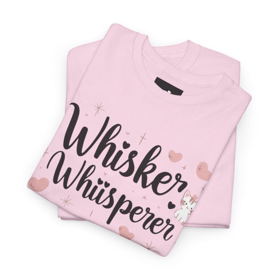 Whisker Whisperer Unisex Heavy Cotton Tee - Perfect for Cat Lovers - Image 24