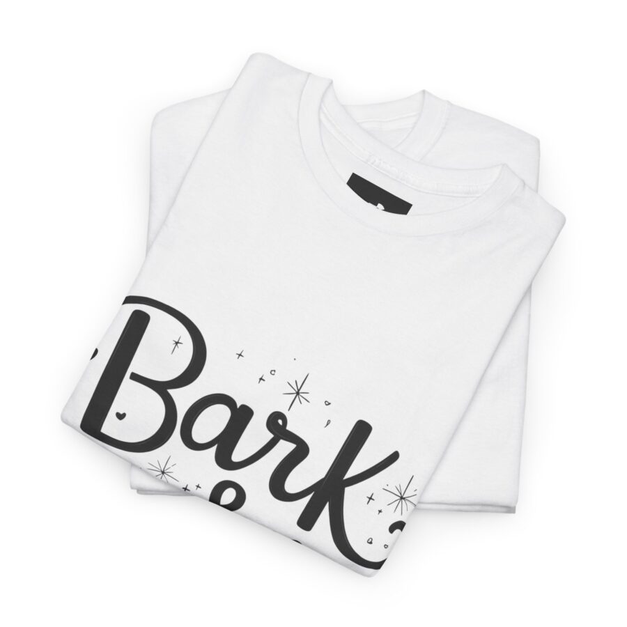 Bark & Chill Unisex Heavy Cotton Tee - Cute Dog Lover Graphic T-Shirt - Image 4